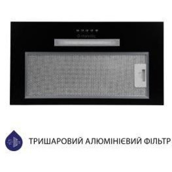 Витяжка вбудована Minola HBI 5323 BL 800 LED