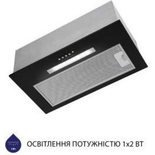 Витяжка вбудована Minola HBI 5323 BL 800 LED