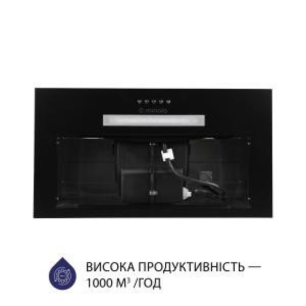 Витяжка вбудована Minola HBI 5623 BL 1000 LED