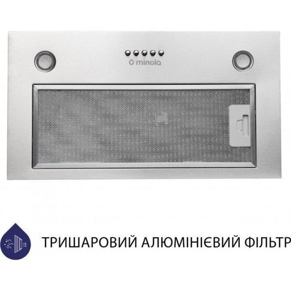 Витяжка вбудована Minola HBI 5627 I 1000 LED