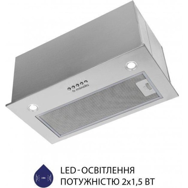 Витяжка вбудована Minola HBI 5627 I 1000 LED