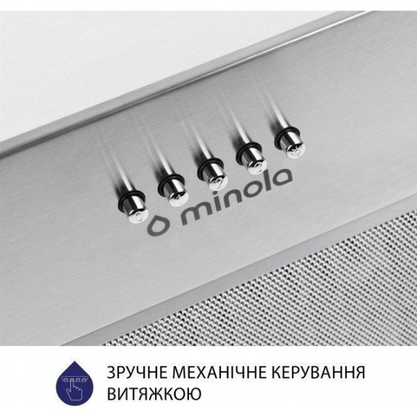 Витяжка вбудована Minola HBI 5627 I 1000 LED