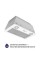 Витяжка вбудована Minola HBI 5722 WH 1200 LED