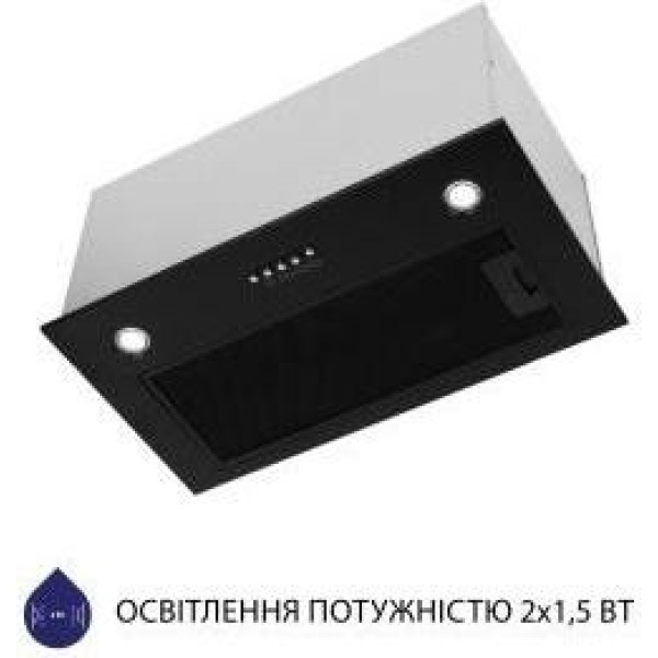 Витяжка вбудована Minola HBI 58270 BL 1200 LED