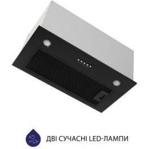 Витяжка вбудована Minola HBI 58270 BL 1200 LED
