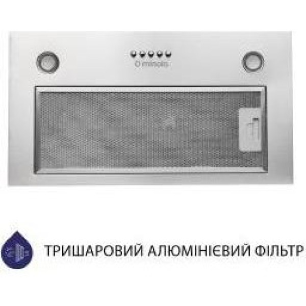Витяжка вбудована Minola HBI 5827 I 1200 LED