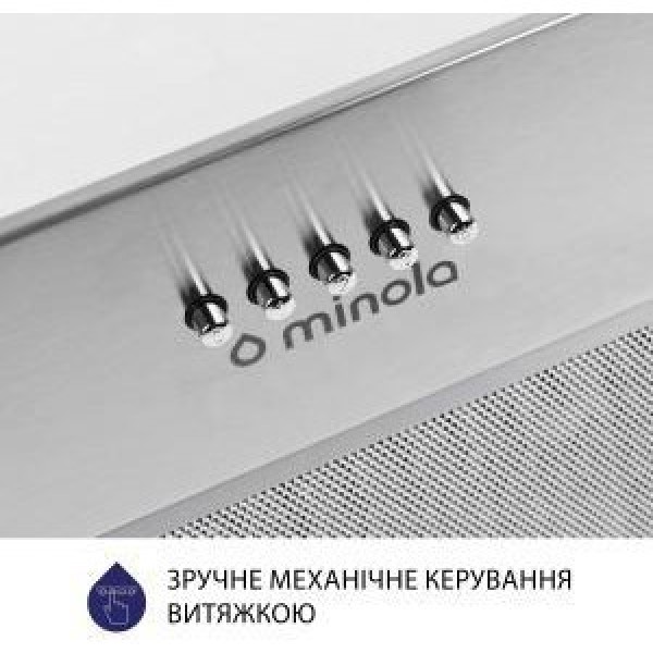 Витяжка вбудована Minola HBI 5827 I 1200 LED