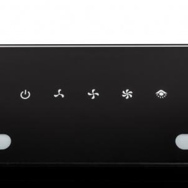 Витяжка вбудована Minola HBI 6673 BL GLASS 1000 LED Line