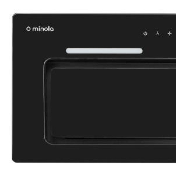 Витяжка вбудована Minola HBI 6873 BL GLASS 1200 LED LINE