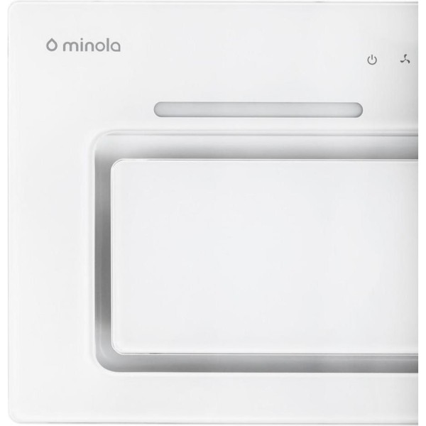 Витяжка вбудована Minola HBI 6873 WH GLASS 1200 LED Line