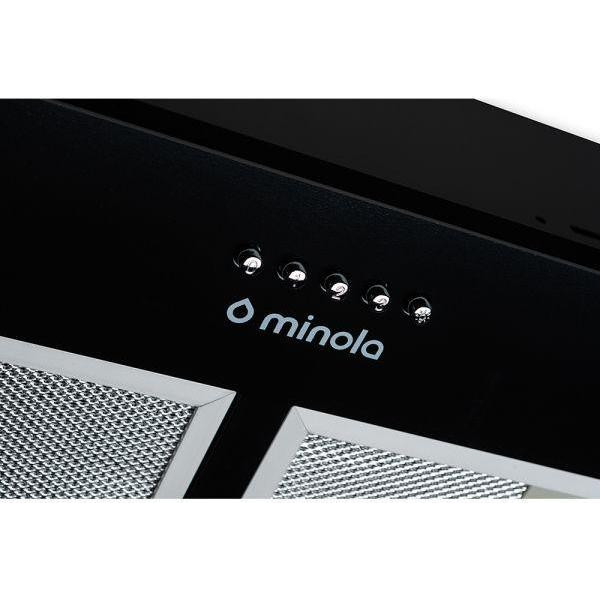 Витяжка вбудована Minola HBI 7612 BL 1000 LED
