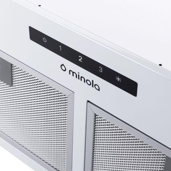 Витяжка вбудована Minola HBS 7652 WH 1000 LED