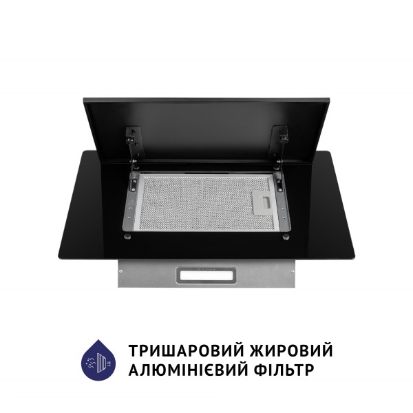 Витяжка похила Minola HDN 6124 BL LED