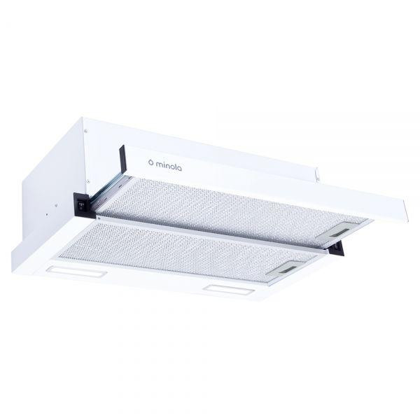 Витяжка телескопічна Minola HTL 6215 WH 700 LED
