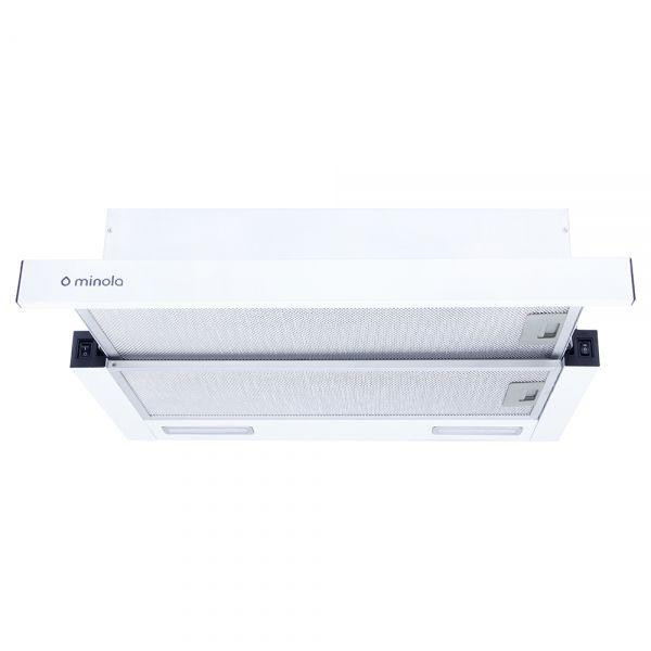 Витяжка телескопічна Minola HTL 6215 WH 700 LED