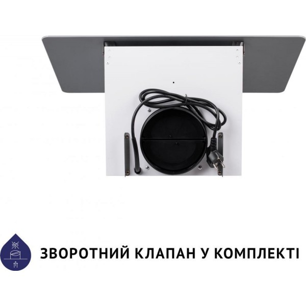 Витяжка похила Minola HVS 6224 WH 700 LED