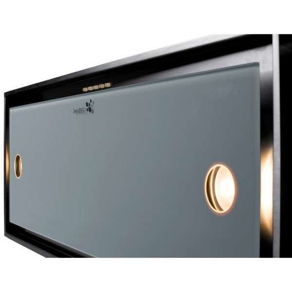 Витяжка вбудована SeeNERGY IRIS INCASSO VETRO 76 BL