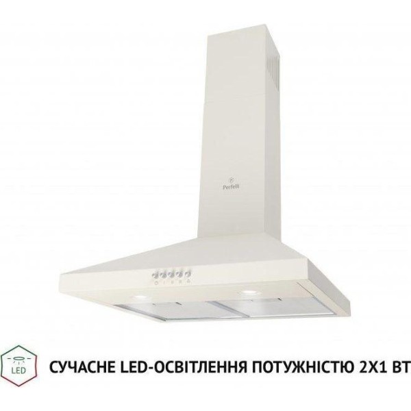 Витяжка купольна Perfelli K 5202 IV 700 LED