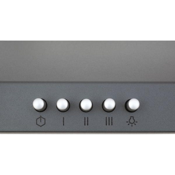 Витяжка купольна Perfelli K 6202 SG 700 LED