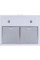 Витяжка купольна Perfelli K 6202 WH 700 LED