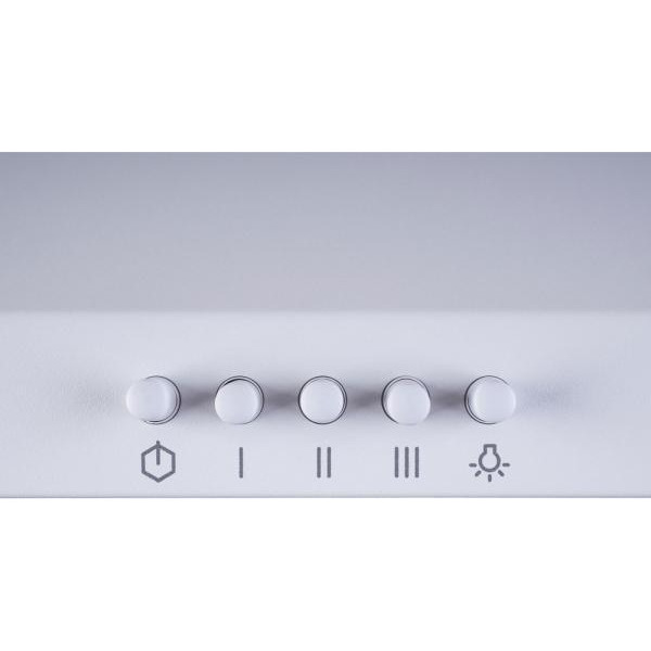 Витяжка купольна Perfelli K 6202 WH 700 LED