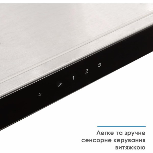 Витяжка Т-подібна Eleyus ONIX 1200 LED 90 IS+BL
