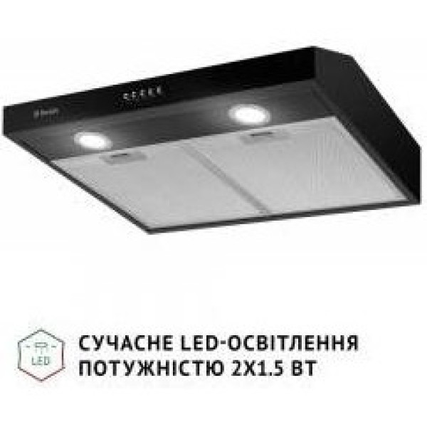 Витяжка пласка Perfelli PL 5002 BL LED