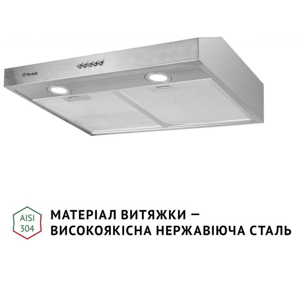 Витяжка пласка Perfelli PL 5002 I LED