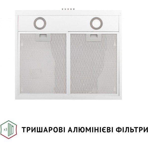 Витяжка пласка Perfelli PL 5002 W LED