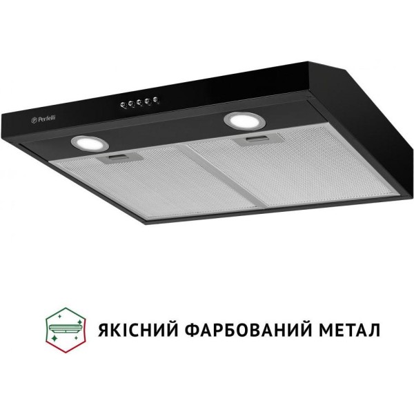 Витяжка пласка Perfelli PL 6002 BL LED