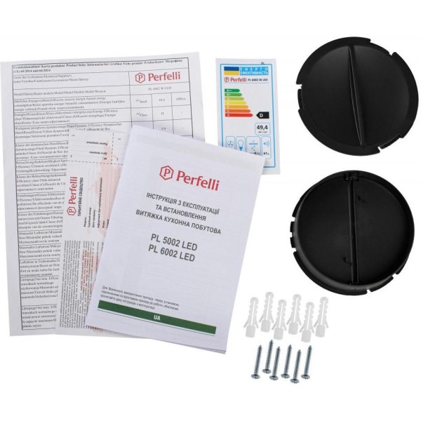 Витяжка пласка Perfelli PL 6002 W LED