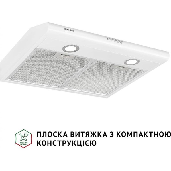 Витяжка пласка Perfelli PL 6022 W LED