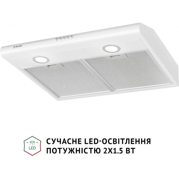 Витяжка пласка Perfelli PL 6022 W LED