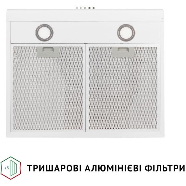 Витяжка пласка Perfelli PL 6022 W LED