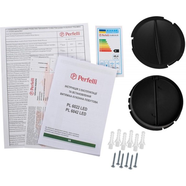 Витяжка пласка Perfelli PL 6022 W LED