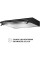 Витяжка пласка Perfelli PL 6042 BL LED