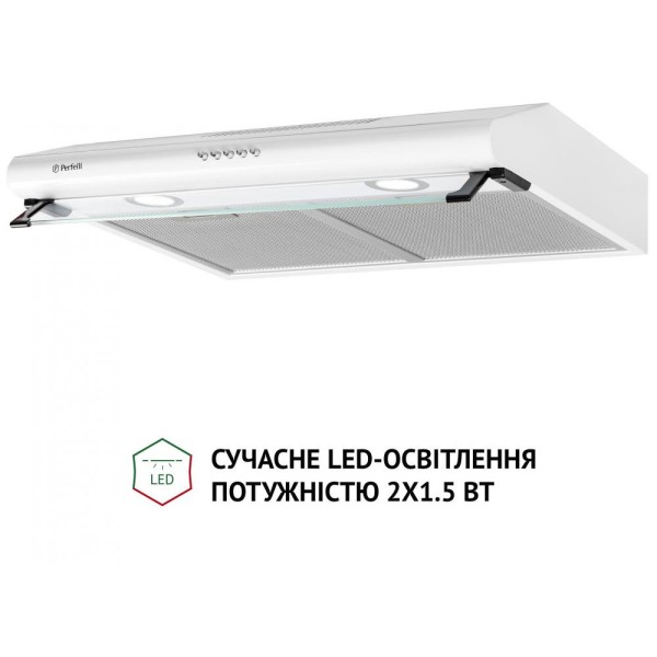 Витяжка пласка Perfelli PL 6042 W LED