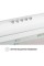 Витяжка пласка Perfelli PL 6042 W LED