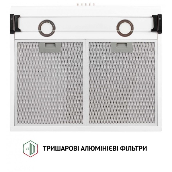 Витяжка пласка Perfelli PL 6042 W LED