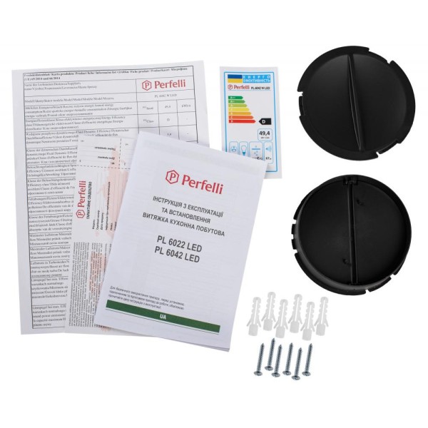 Витяжка пласка Perfelli PL 6042 W LED