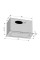 Витяжка вбудована Ventolux PUNTO 520/279 IVG (1000) TRC MS