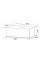 Витяжка вбудована GRANADO Palamos 4613-1200 White glass
