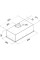 Витяжка вбудована Ciarko SL-BOX GLASS 60 white
