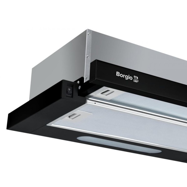 Витяжка телескопічна Borgio Slim (TR) 60 Black
