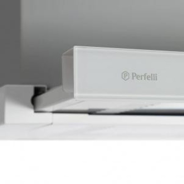 Витяжка телескопічна Perfelli TLS 6833 W LED STRIPE