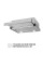Витяжка телескопічна Perfelli TL 502 I LED