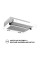Витяжка телескопічна Perfelli TL 502 WH LED