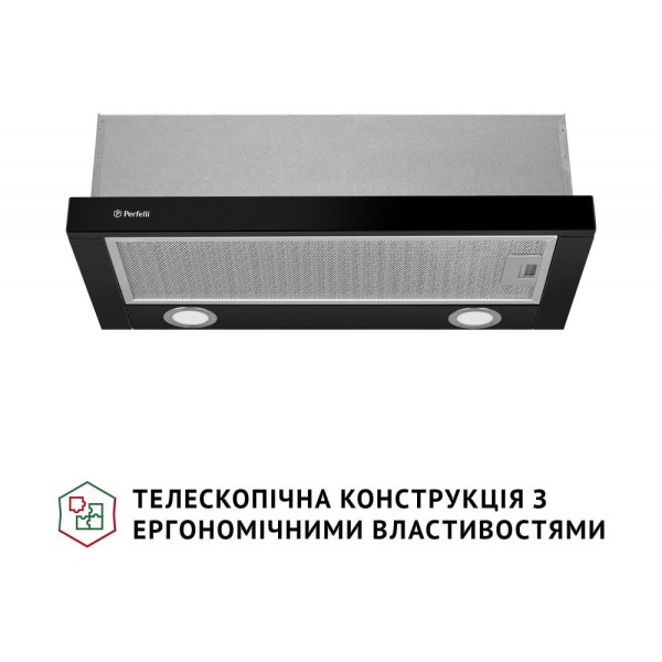 Витяжка телескопічна Perfelli TL 602 BL LED