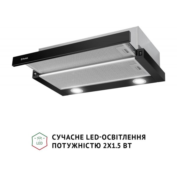 Витяжка телескопічна Perfelli TL 602 BL LED
