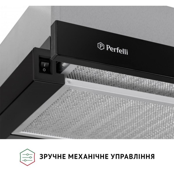 Витяжка телескопічна Perfelli TL 602 BL LED